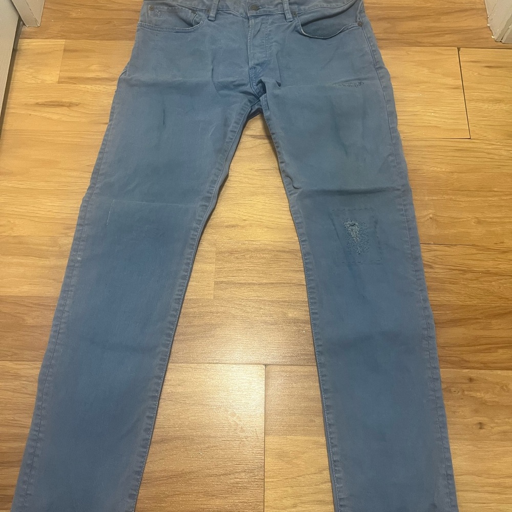 Polo Ralph Lauren Men's Light Blue Slim Jeans